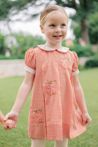The Proper Peony Porter Dress - Pumpkin