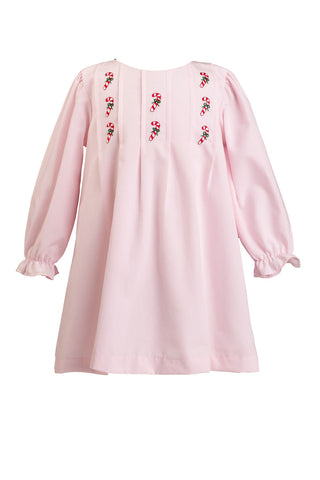 The Proper Peony Merriment Girls Dress - Candy Cane