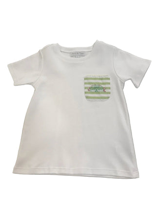 Percy & Tyne Bermuda Stripe w/ Golf Pocket Tee