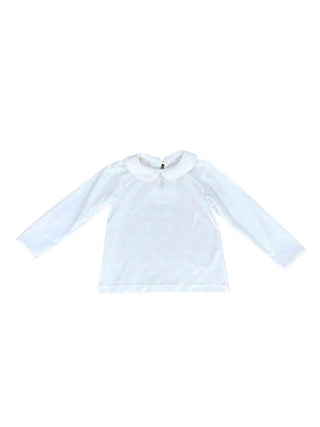 James and Lottie -Boys White Knit Top
