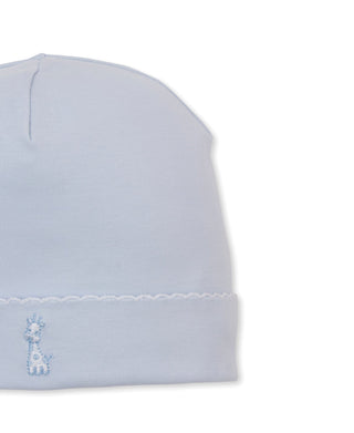 Kissy Kissy Giraffe Laughs Blue Hat