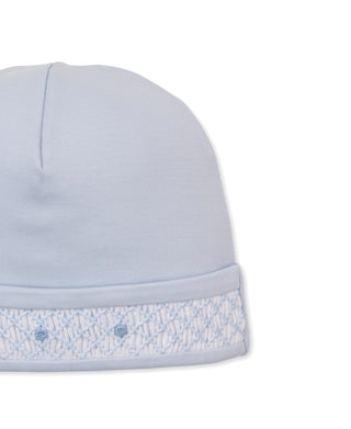 Kissy Kissy CLB Fall Blue Hand Smocked Hat