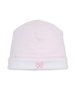 Kissy Kissy Classic Treasures Hat - Pink Stripe with Bow