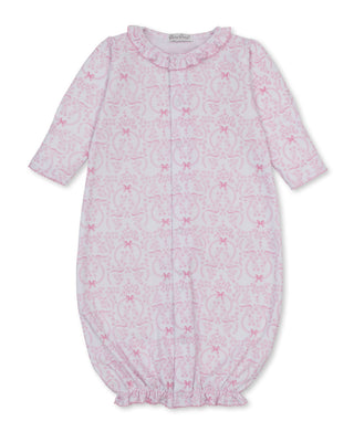 Kissy Kissy Convertible Gown - Delicate Blooming Bows Pink