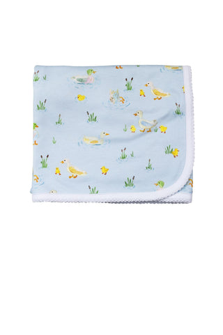 The Proper Peony Puddle Blanket