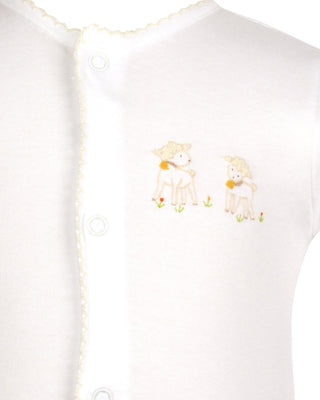 The Yellow Lamb Lambikins Converter Gown - Cream