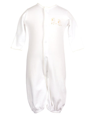 The Yellow Lamb Lambikins Converter Gown - Cream