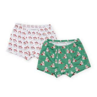 JAMES BOYS' UNDERWEAR SET - HOT COCOA/SANTA'S HELPER