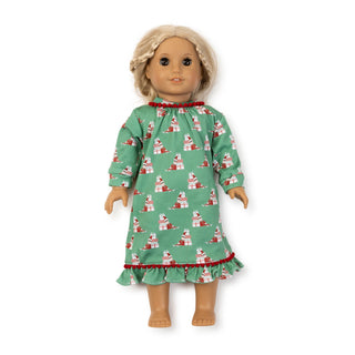 CARLIN DOLL DRESS - SANTA'S HELPER