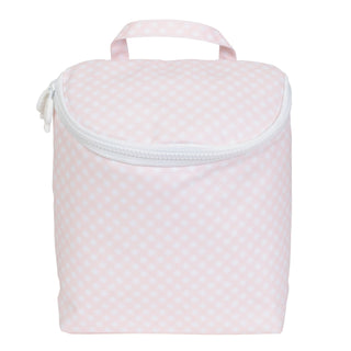 Apple of My Isla - The Bottle Bag in Pink Gingham