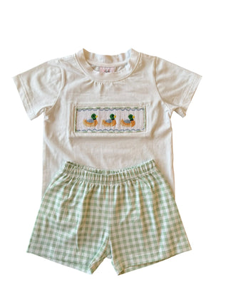 Shop Teeta Mallard Knit Wyatt Short Set