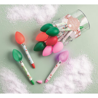 Mudpie Christmas Bulb Light-Up Pens
