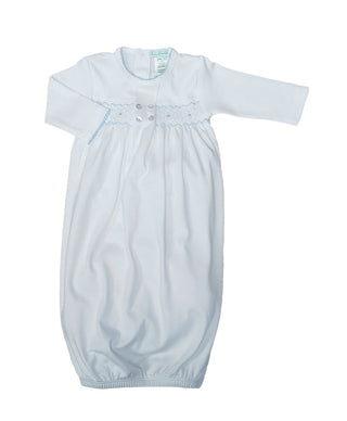 Baby Threads Baby Boy's "Celine and Tom" Hand Smocked Daygown