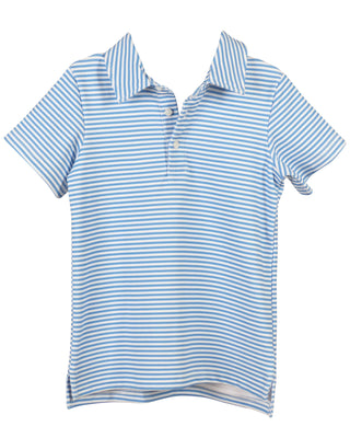 Patrick Shirt: Beacon Blue Stripe