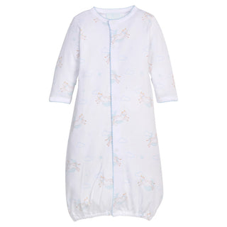 Little English Blue Cow Jumping Over the Moon Converter Gown