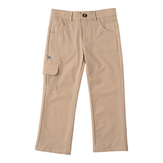 BOY'S ORIGINAL ANGLER PANT IN ISLAND FOSSIL KHAKI