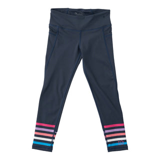 GIRL'S ATHLETIC LEGGING IN BIG DIPPER NAVY BLUE