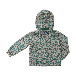 Prodoh Boy's Reflective Rain Jacket in Neutral Camo