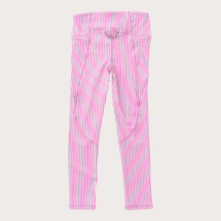 Prodoh Girls' Athletic Legging - Phlox Pink Stripe