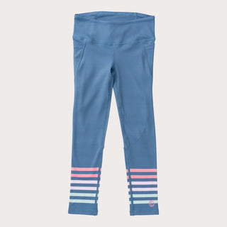 Prodoh Girls' Athletic Legging - Blue Horizon