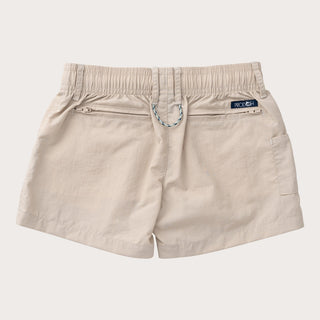 Prodoh Boys' Outrigger Performance Short - Feather Gray Khaki