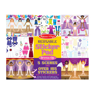 Melissa and Doug - Reusable Sticker Pad - Dress-Up