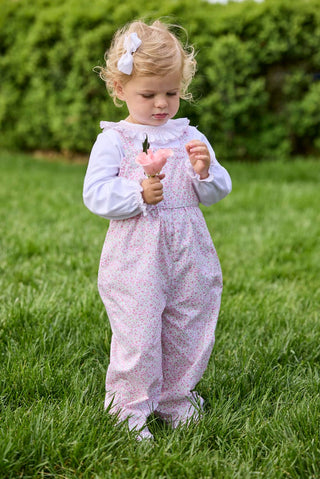 Little English Ruffled Overall - Windemere Floral