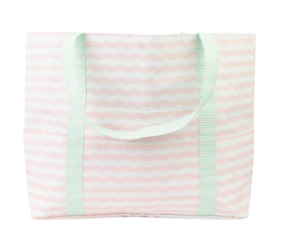 Apple of My Isla - The Summer Bag in Pink/Green