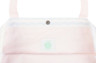 Apple of My Isla - The Summer Bag in Blue/Pink