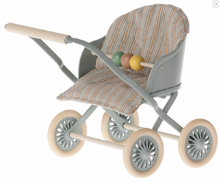 Baby Mice Stroller - Mint -  Maileg Danish Design