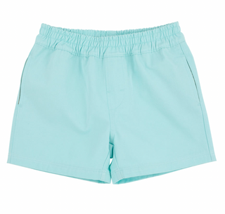 Sheffield Shorts (Twill)- Edisto Egg Blue with Saratoga Stone Stork