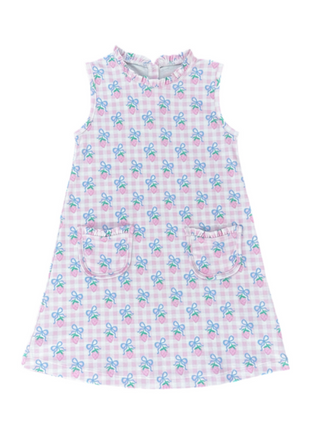 James and Lottie Margot Dress -Berry Special