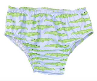 James & Lottie Sammy Diaper Cover- Alligator