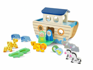 NOAH'S ARK SHAPE SORTER SET