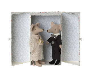 Maileg Wedding Mice Couple in Box