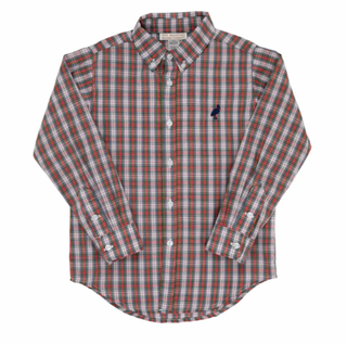 Dean's List Dress Shirt- Merritt Park Plaid