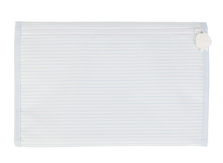 Apple of my Isla - The Changing Pad in Light Blue Stripe