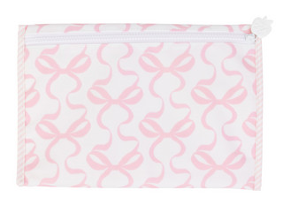 Apple of my Isla - The Changing Pad in Bows on White