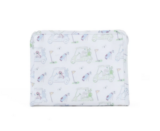 TRVL Roadie Medium Zip Pouch - Putt Putt Blue