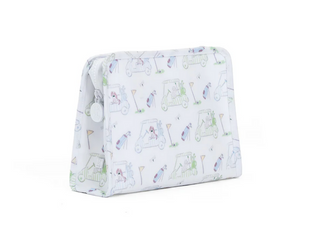 TRVL Roadie Medium Zip Pouch - Putt Putt Blue
