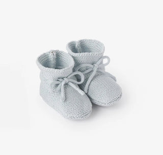 Elegant Baby Pale Blue Sofia + Finn Knit Booties