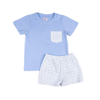 Shop Teeta Wyatt Short Set - Set Sail