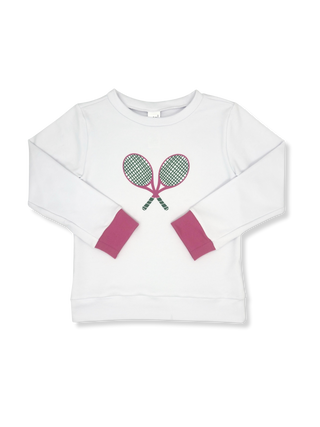 Set Fashion Alex Sweatshirt in Daisy White Tennis