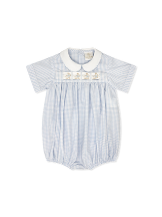 Lullaby Set Noah Ribbon Bubble Classic Blue Windowpane