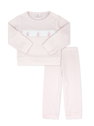 Lullaby Set Lagniappe Play Set - Pensacola Pink Ministripe, Ballet Slipper
