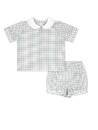 Lullaby Set Sibley Short Set - Countryside Plaid