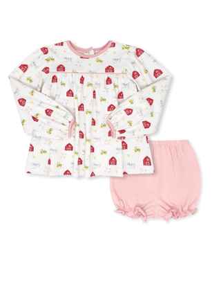 Lullaby Set Betsy Bloomer Set Long Sleeve -Barnyard Tales