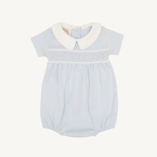 The Beaufort Bonnet Company Banbury Bubble - Buckhead Blue/Worth Ave White