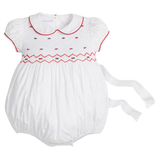 Little English -Smocked Claiborne Bubble - Holly