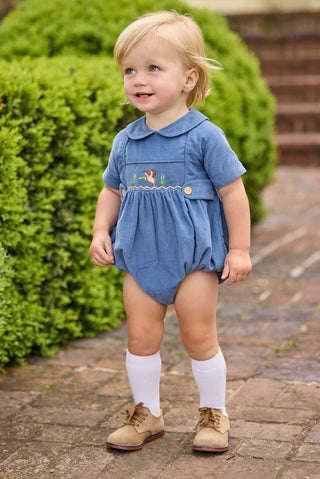 Little English - Smocked Daniel Bubble - Flying Mallard